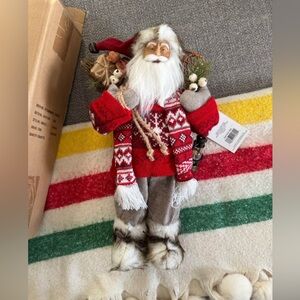 New 16” Santa Figurine